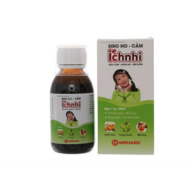 ✅Siro Cảm Ho Ích Nhi chai 100ml