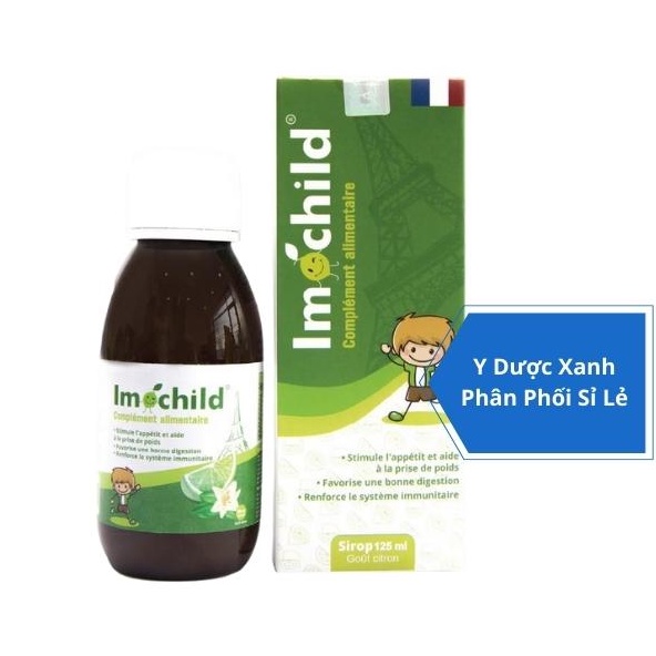 Siro Imochild - Hỗ trợ tăng đề kháng miễn dịch , bổ sung Vitamin , khoảng chất và acid amin , giúp trẻ ăn ngon