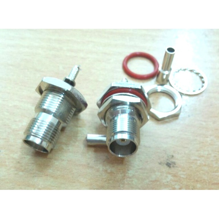 Jack TNC RP-TNC cao tần dùng cho cáp RG174 RG316 RG58 RG142 RG59 RG6