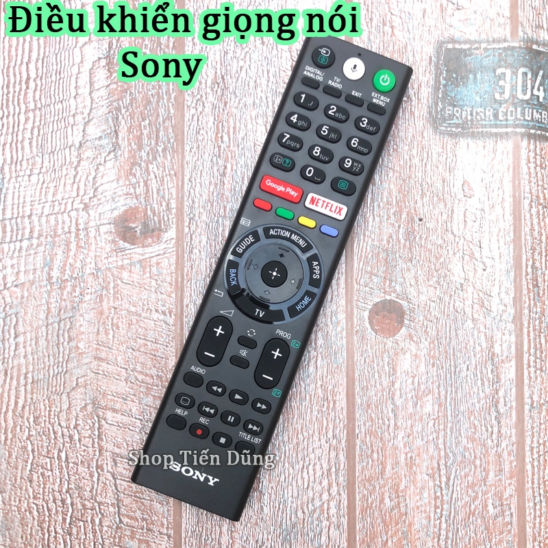 Bộ điều khiển từ xa bằng giọng nói SONY dùng cho các dòng tivi
