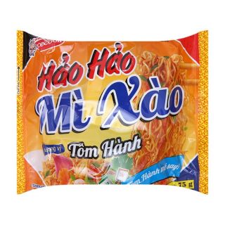 Mì xào khô Hảo Hảo tôm hành gói 75g