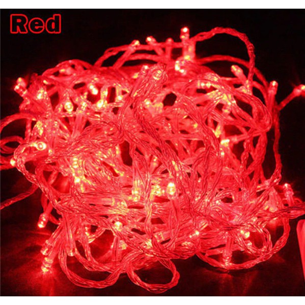 DÂY ĐÈN LED CẮM ĐIỆN CHỚP NHÁY NHIỀU MÀU LỰA CHỌN - DÂY DÀI 4.5M