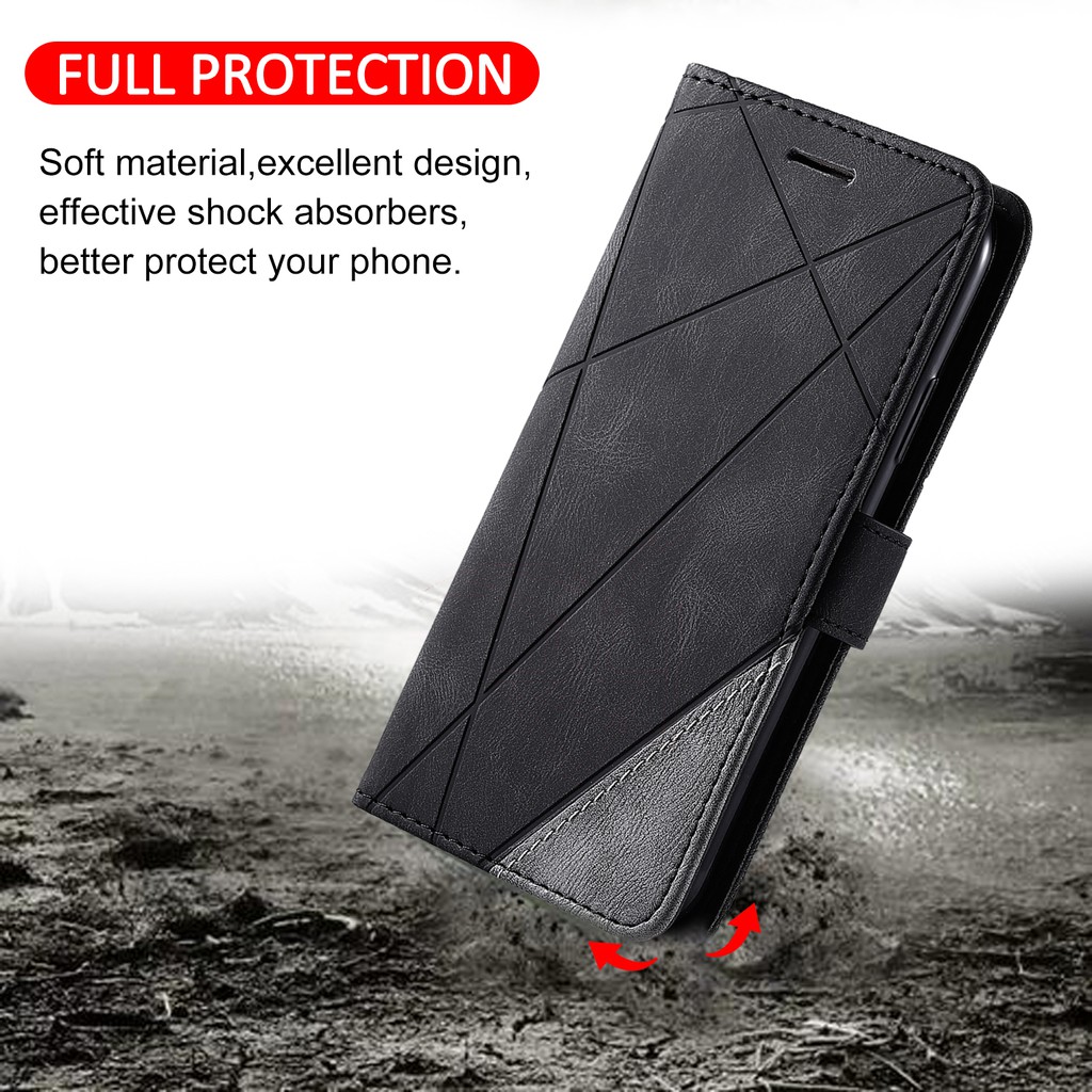 Flap leather case iphone 6 6s 7 8 Plus X Xs XR 11 Pro 12 Mini Max Cover Casing | BigBuy360 - bigbuy360.vn