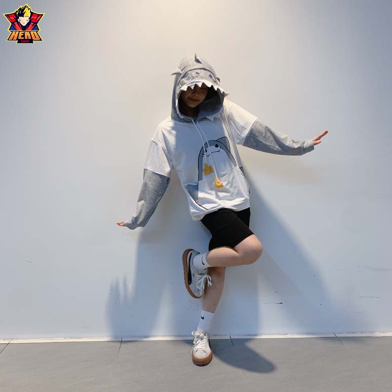 Áo hoodie Sammy nỉ da cá