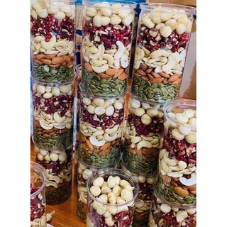 Hũ Mix Óc Đỏ 5 Loại Hạt Dinh Dưỡng