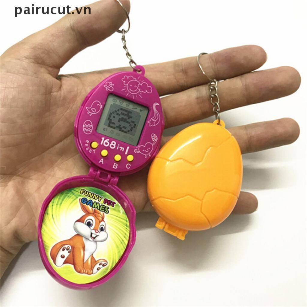 Cặp Đồ Chơi Nuôi Thú Ảo Tamagotchi Cyber Kèm Móc Khóa