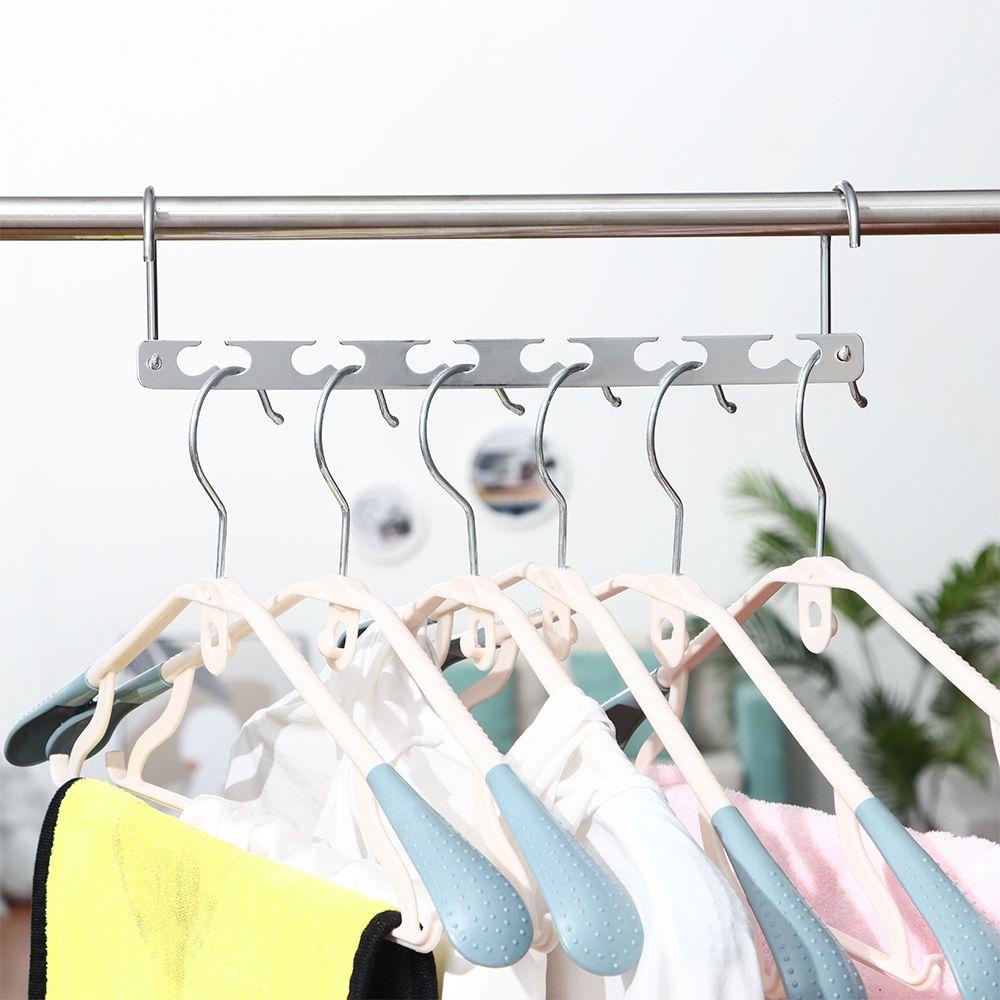 Móc Treo Quần Áo Chất Liệu Thép Không Gỉ Giúp Tiết Kiệm Không Gian