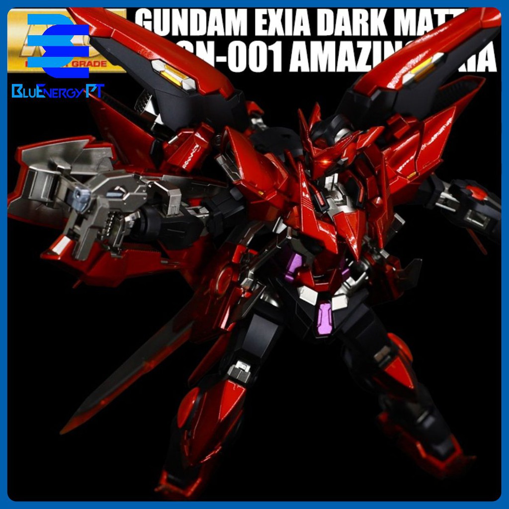 Mô hình Gundam Bandai Metal Coloring MG1: 100Exia Dark Matter Angel