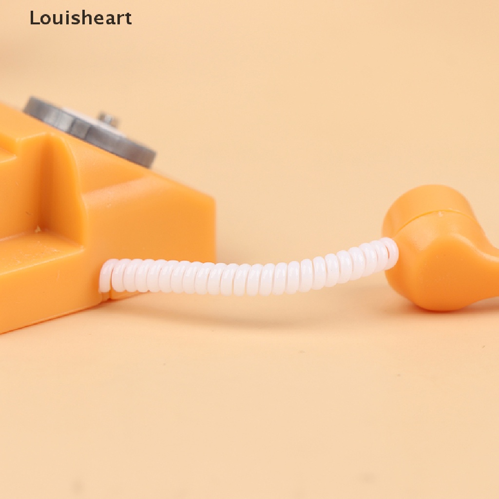 Mô hình điện thoại cổ điển tỉ lệ 1:12 dùng trang trí nhà búp bê