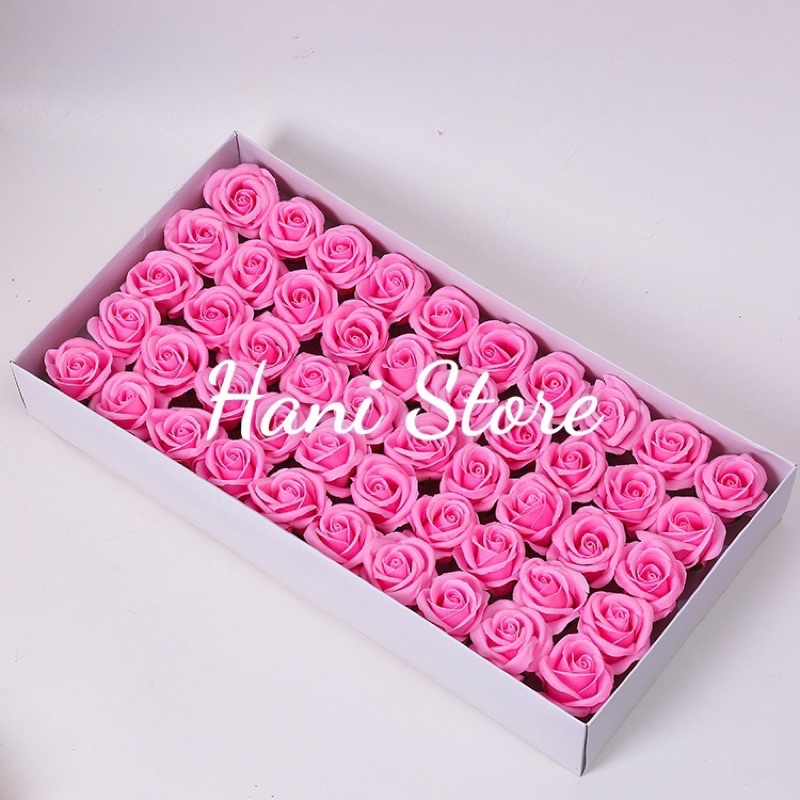 Giá sỉ 1 bông Hoa Hồng Sáp nhiều màu, chất dày, màu chuẩn - Hani Accessories