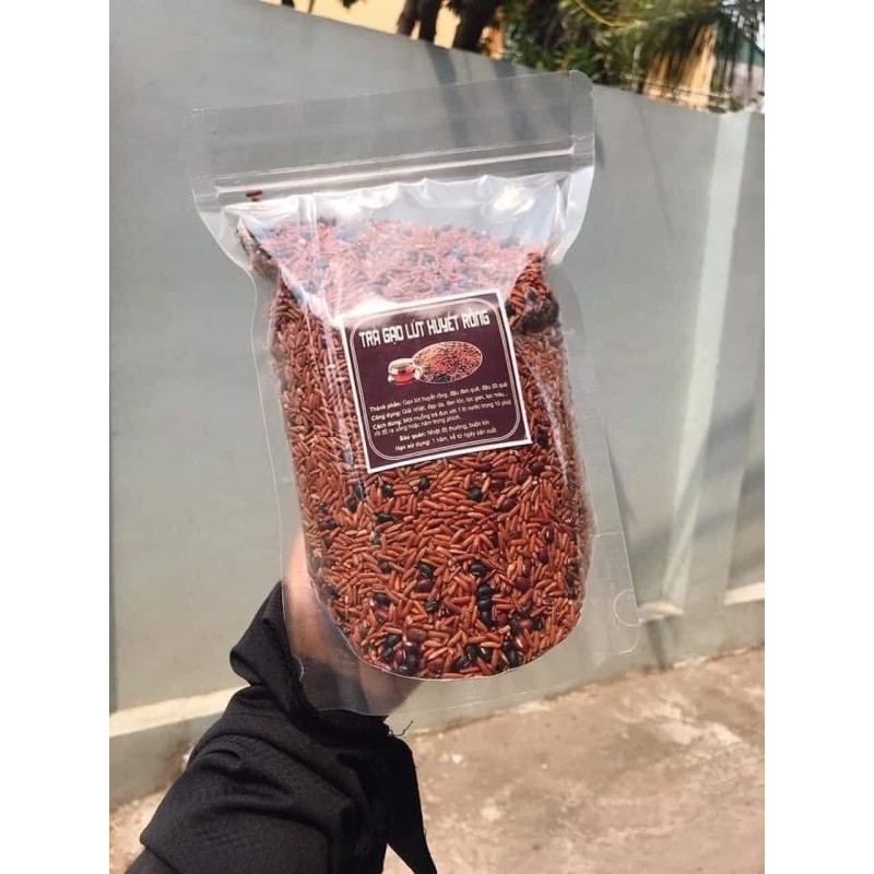 GÓI 1KG TRÀ GẠO LỨT ĐỎ HUYẾT RỒNG RANG TAY