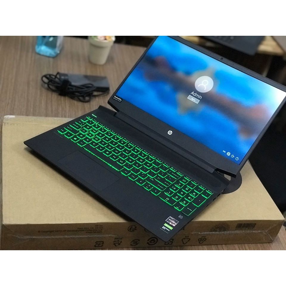 Máy Tính HP Pavilion Gaming 15 (Core Ryzen 5 3550H 8CPU, Ram 8GB, SSD 128GB + 1TB, VGA GeForce GTX 1