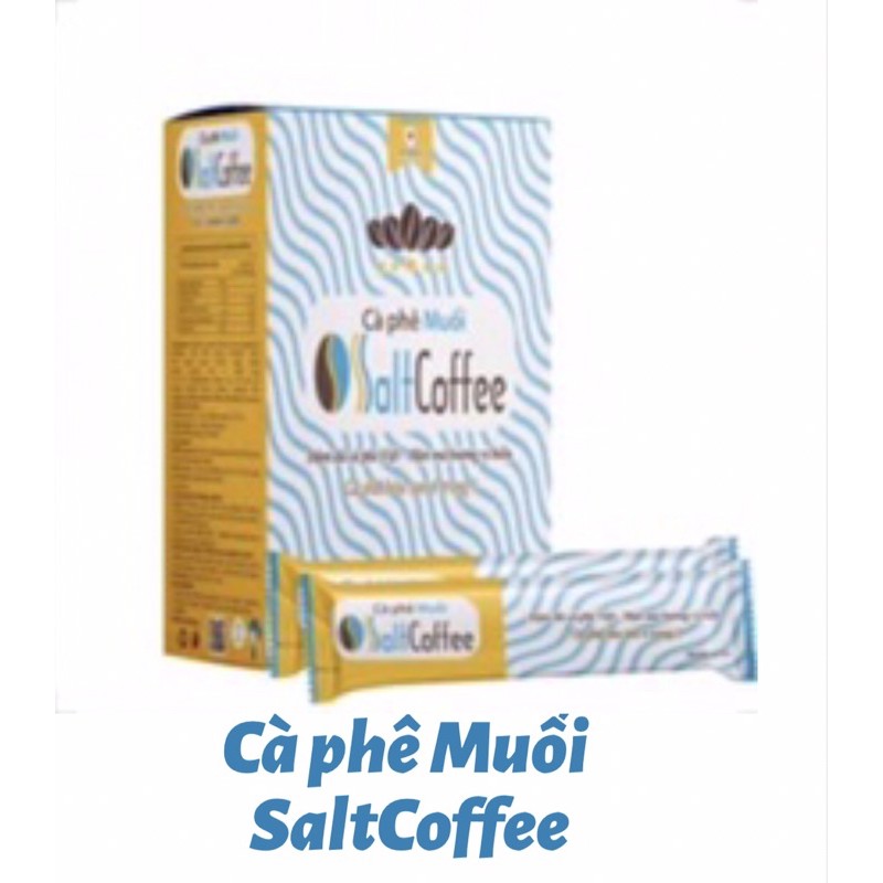 Cafe muối (9 gói/1 hộp 18g)