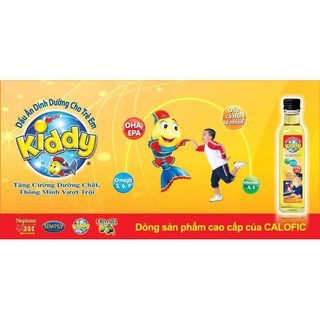 Dầu ăn Kiddy Cá Hồi 250ml