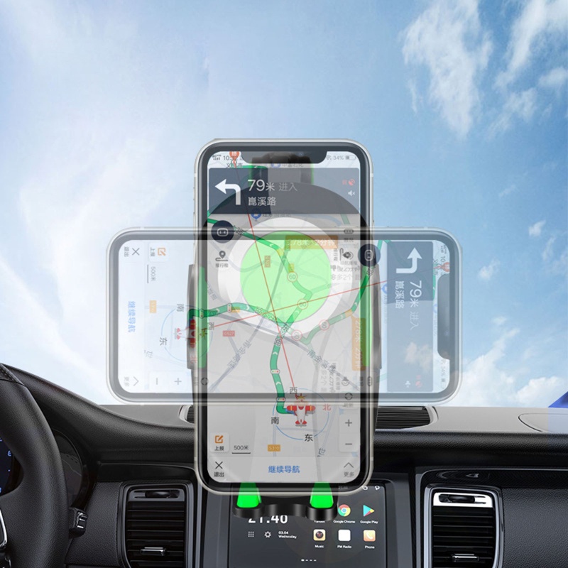 Giá Đỡ Điện Thoại Gắn Kính Chắn Gió Xe Hơi / Xe Tải SUV Có Giác Hút Mạnh