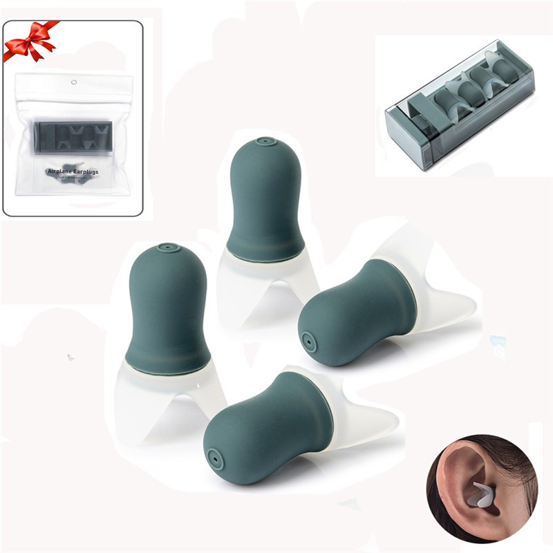 Airplane earplugs Ear Plugs for Sleeping Noise Cancelling, Reusable Safe Silicone Earplugs, High Fidelity Earplugs for Concerts, Musicians and Airplane, Hearing Protection for Musicians, DJ’s, Drummers, Percussion,Travel