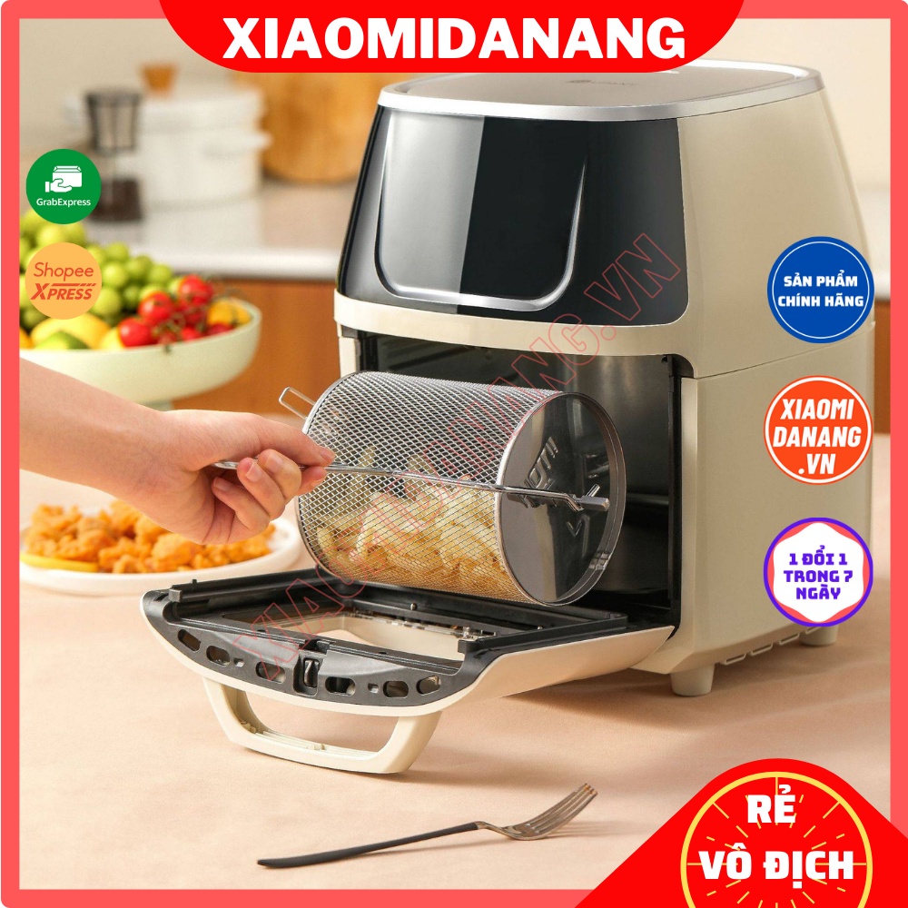 NỒI CHIÊN KHÔNG DẦU XIAOMI YOUBAN  7L - XOAY TỰ ĐỘNG