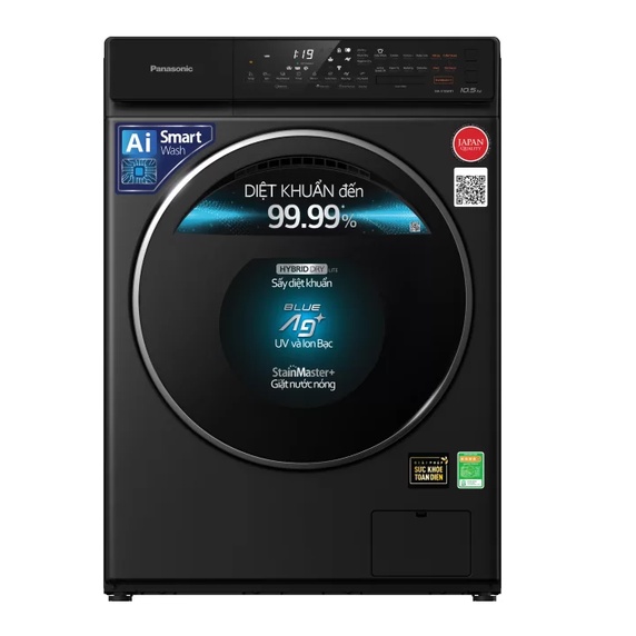 NA-V105FR1BV  --- MIỄN PHÍ CÔNG LẮP ĐẶT --- Máy giặt sấy Panasonic Inverter 10.5 kg NA-V105FR1BV