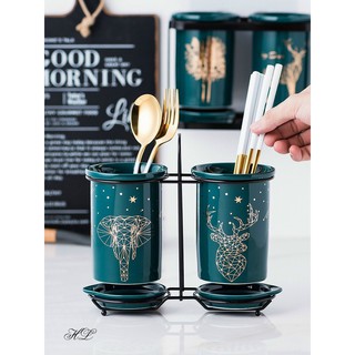 ống đũa sứ xanh cổ vịt