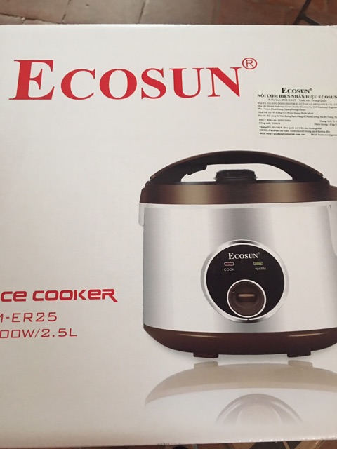 Nồi cơm điện Ecosun BM-ER 25