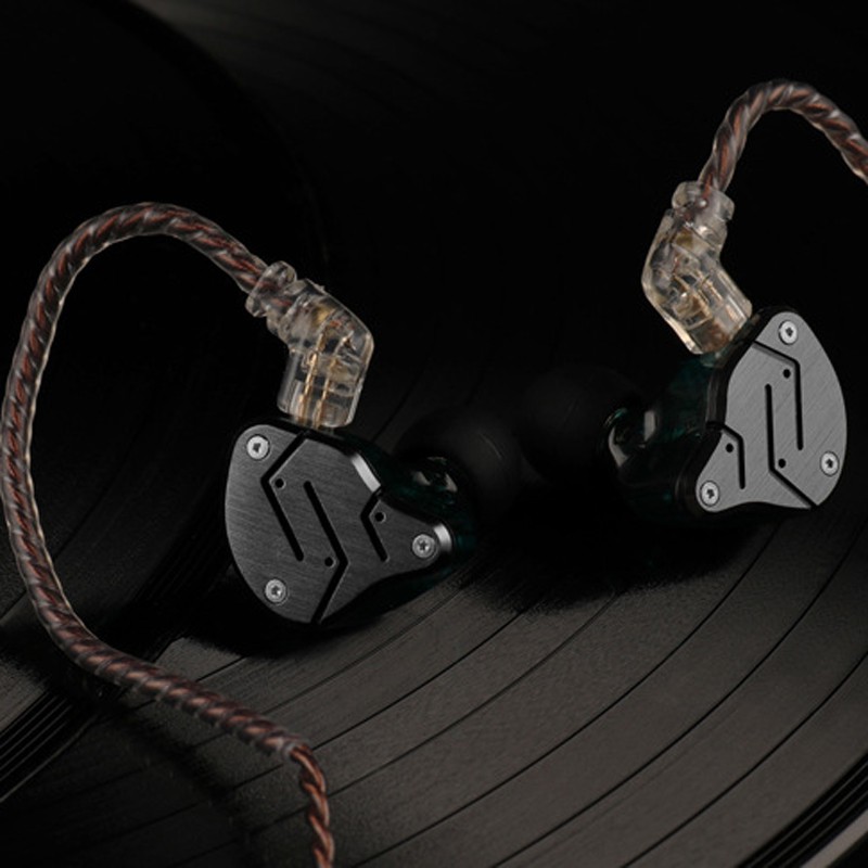 Cáp thay thế Kz Zsn Pro đầu nối 3.5mm 2 chấu 0.75mm bằng đồng không oxy hóa cho Cca C12 Kz Zst/EDX/Zsx/Zsn Pro/TRN MT1