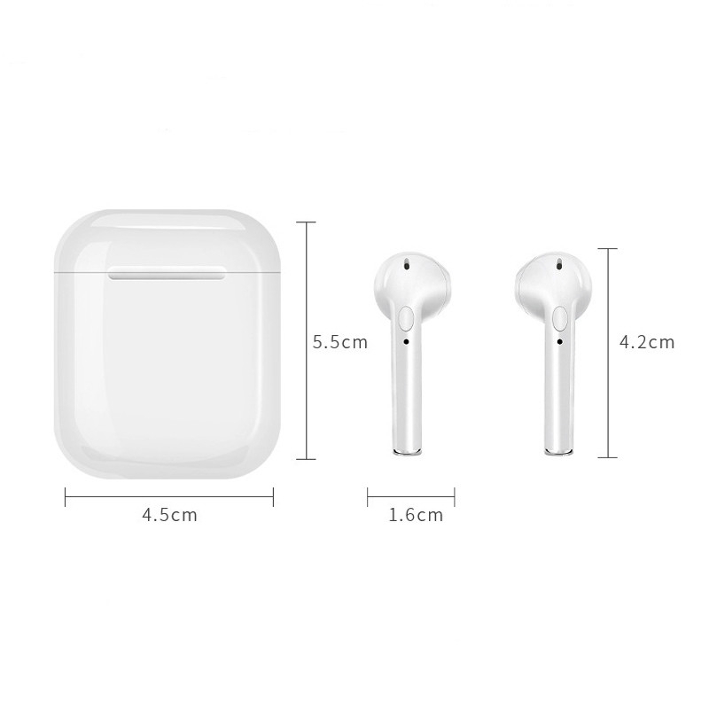 Tai nghe bluetooth không dây i9s TWS mini rảnh tay có hộp sạc cho điện thoại Xiaomi