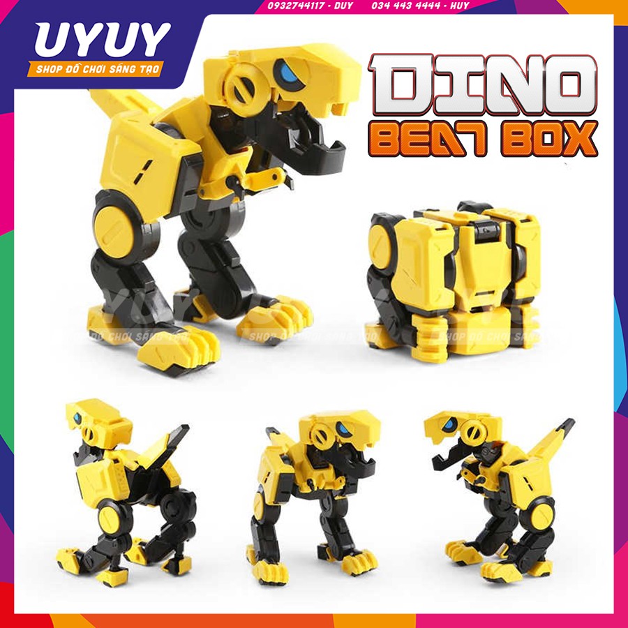 Dino BeastBox 🦎Siêu Ngầu Khủng Long Biến Hình Dino BeastBOX Siêu Hot Cho Bé