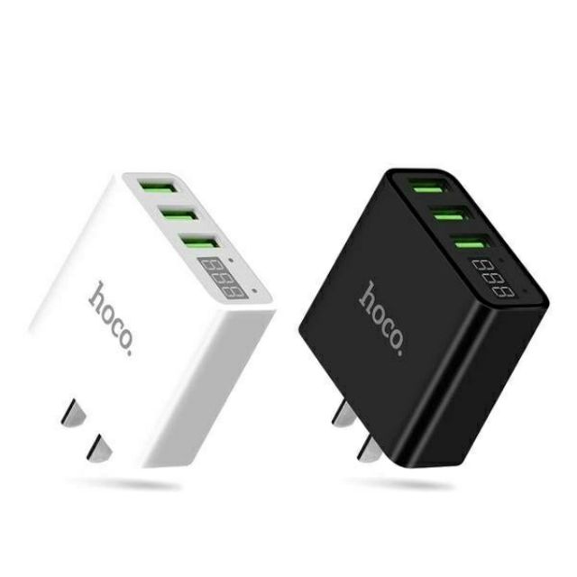 Cóc sạc 2 cổng usb Hoco C15