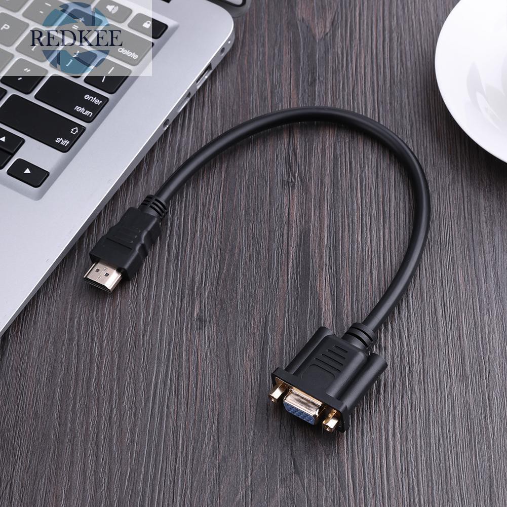 Cáp Chuyển Đổi Hdmi Sang Vga D-Sub 15 Cái Cho Hdtv