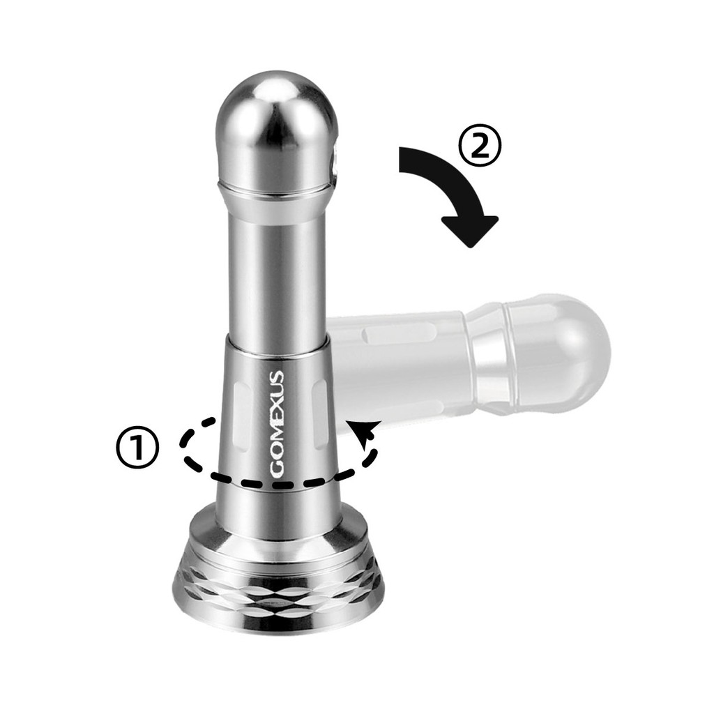 Gomexus 48mm FLEXIBLE Reel Stand protect for Shimano Ultegra Daiwa Ryobi Stella Stradic Twin Power  2K-5K Spinning Fishing Reel R6