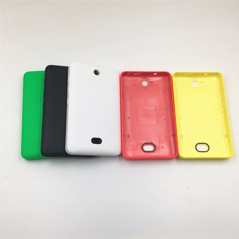 Battery Door Back Cover Housing Case For Nokia Asha 501 With Power Volume Buttons