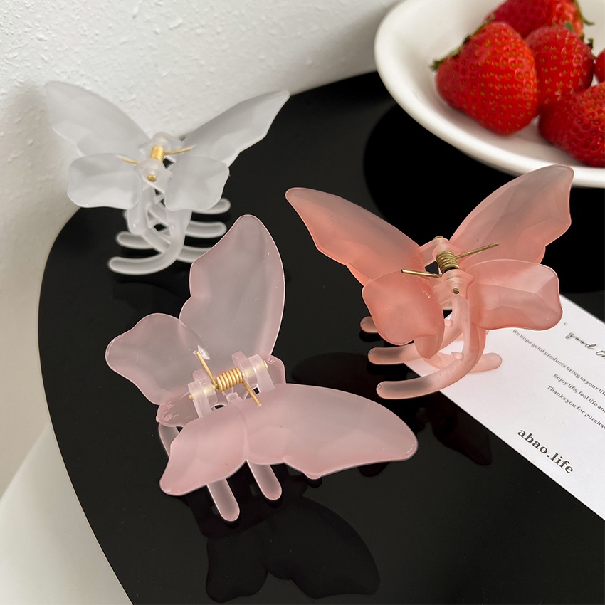 Kẹp Tóc Hình Bướm 3D Sống Động Phong Cách Hàn Quốc