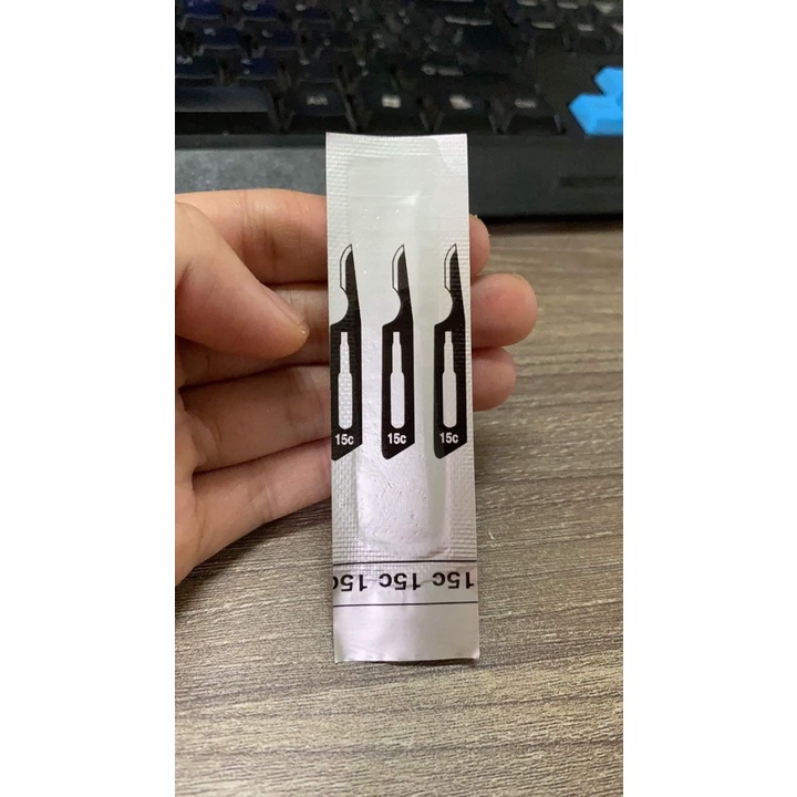 Dao mổ 15C của Bỉ - Hộp 100 cái bán lẻ từng cái