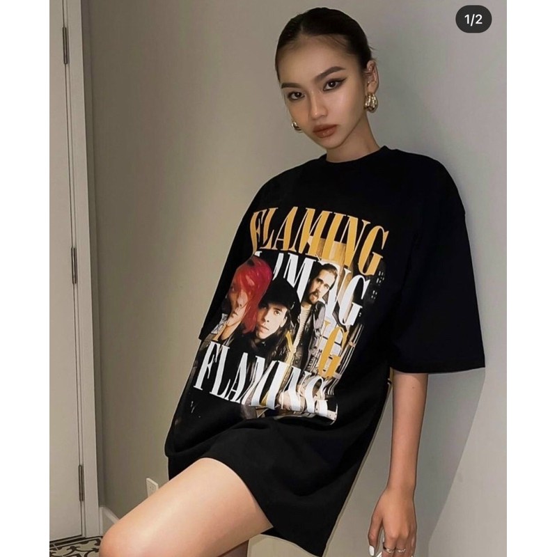 ÁO THUN IN FORM RỘNG