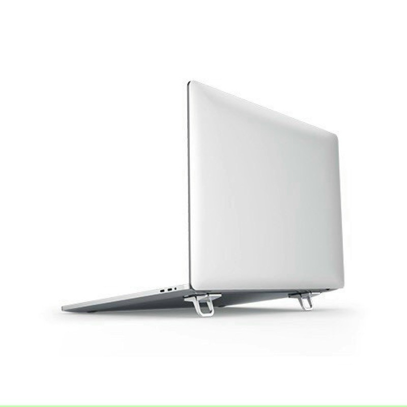 Giá đỡ laptop,macbook thời trang 2 màu đen bạc