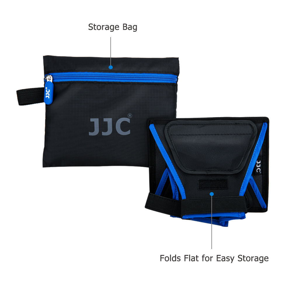 JJC Hộp mềm đèn flash có thể gập lại, Bộ khuếch tán đèn flash cho máy ảnh di động Hộp mềm đèn hình chữ nhật đa năng cho hầu hết các đèn flash di động, Có sẵn kích thước L / M / S, Phụ kiện máy ảnh DSLR