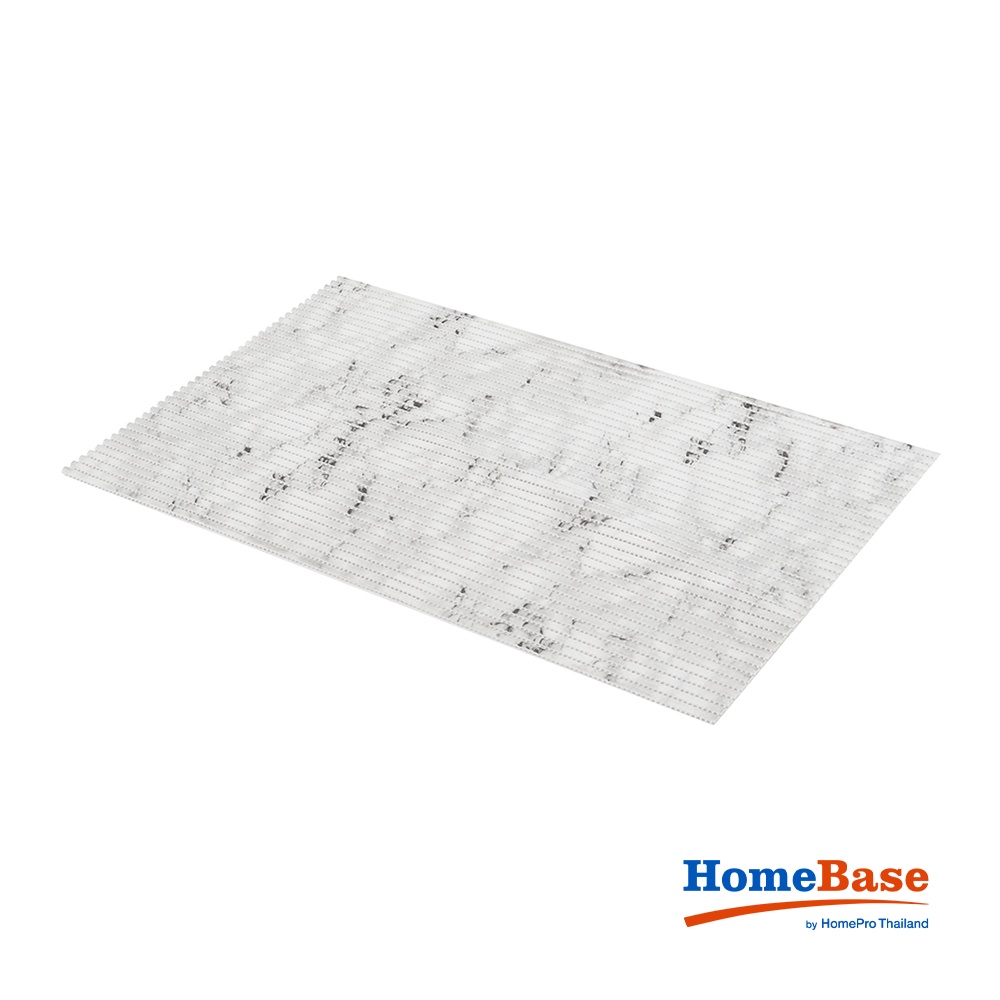 HomeBase MOYA Thảm xốp PVC V6630 MARBLE W64xD0.45xH40 Cm màu xám