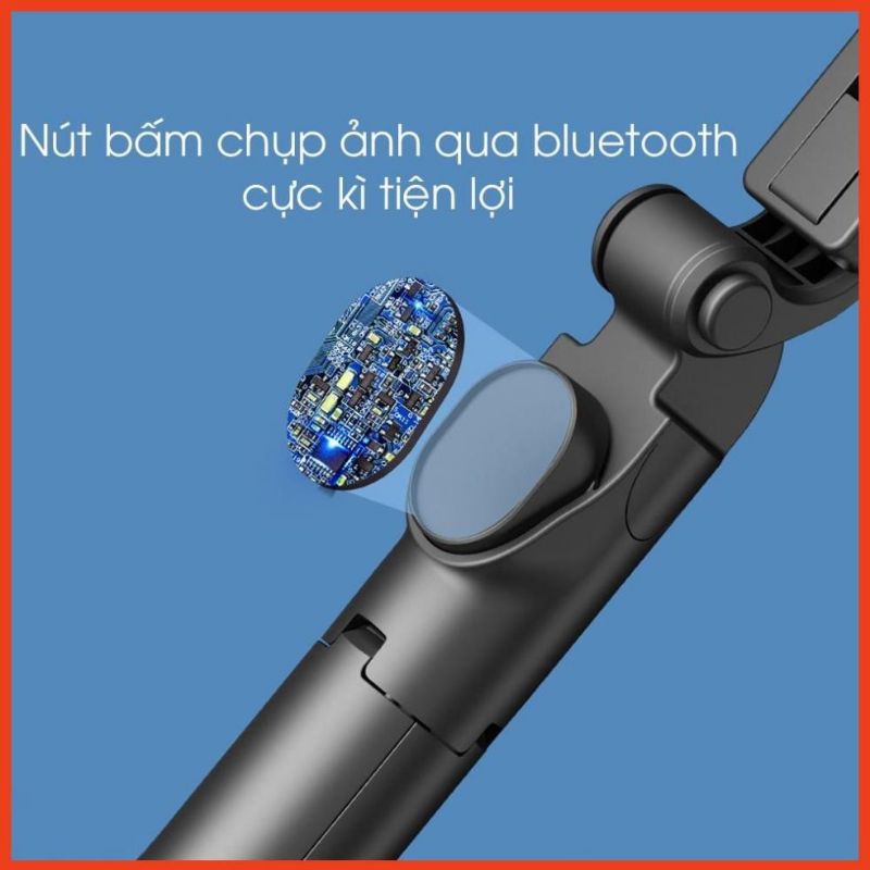 Gậy chụp ảnh XT_02 có điều khiển (có chân đứng kèm theo)