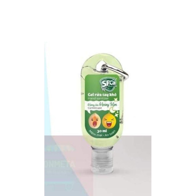 GEL RỬA TAY KHÔ DIỆT KHUẨN S.P.CA HƯƠNG DƯA HOÀNG KIM 30ml | BigBuy360 - bigbuy360.vn