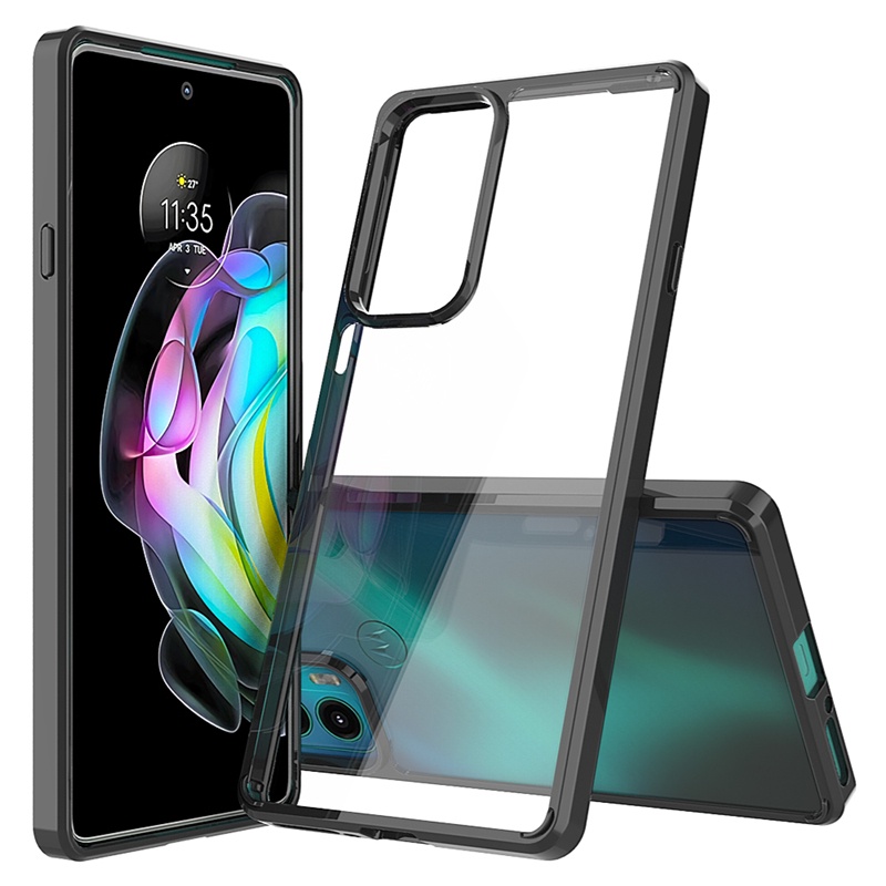 Ốp Điện Thoại Trong Suốt Phối Túi Khí Chống Trầy Dành Cho Moto Razr 5G/Edge S/Edge Plus/Edge 2021/Edge 20 Pro 20 Lite