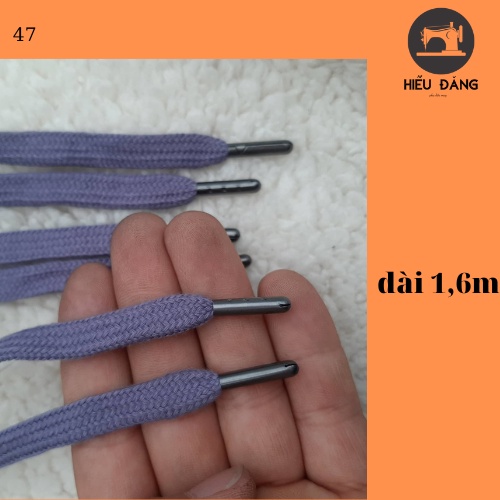 dây luồn mũ áo hoodie + dây rút quần dài từ 1,1m đến 1,6m ( 2,2k/ dây)