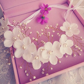Vòng Hoa Đội Đầu Cô Dâu