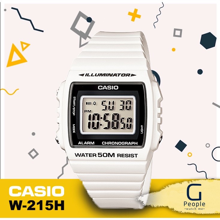 Đồng hồ nam nữ Ca.sio W215H 7A chính hãng