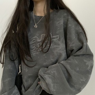 (ORDER) Áo sweater nữ loang màu Ulzzang