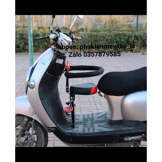 E400-- Ghế gấp gọn cho xe máy điệno