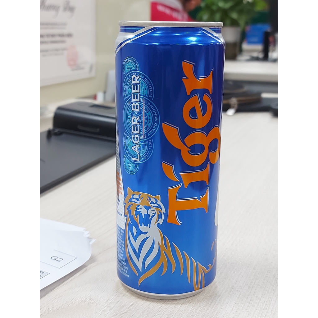 HỎA TỐC HÀ NỘI Thùng 20 lon bia Tiger Regular Sleek 330ml/lon