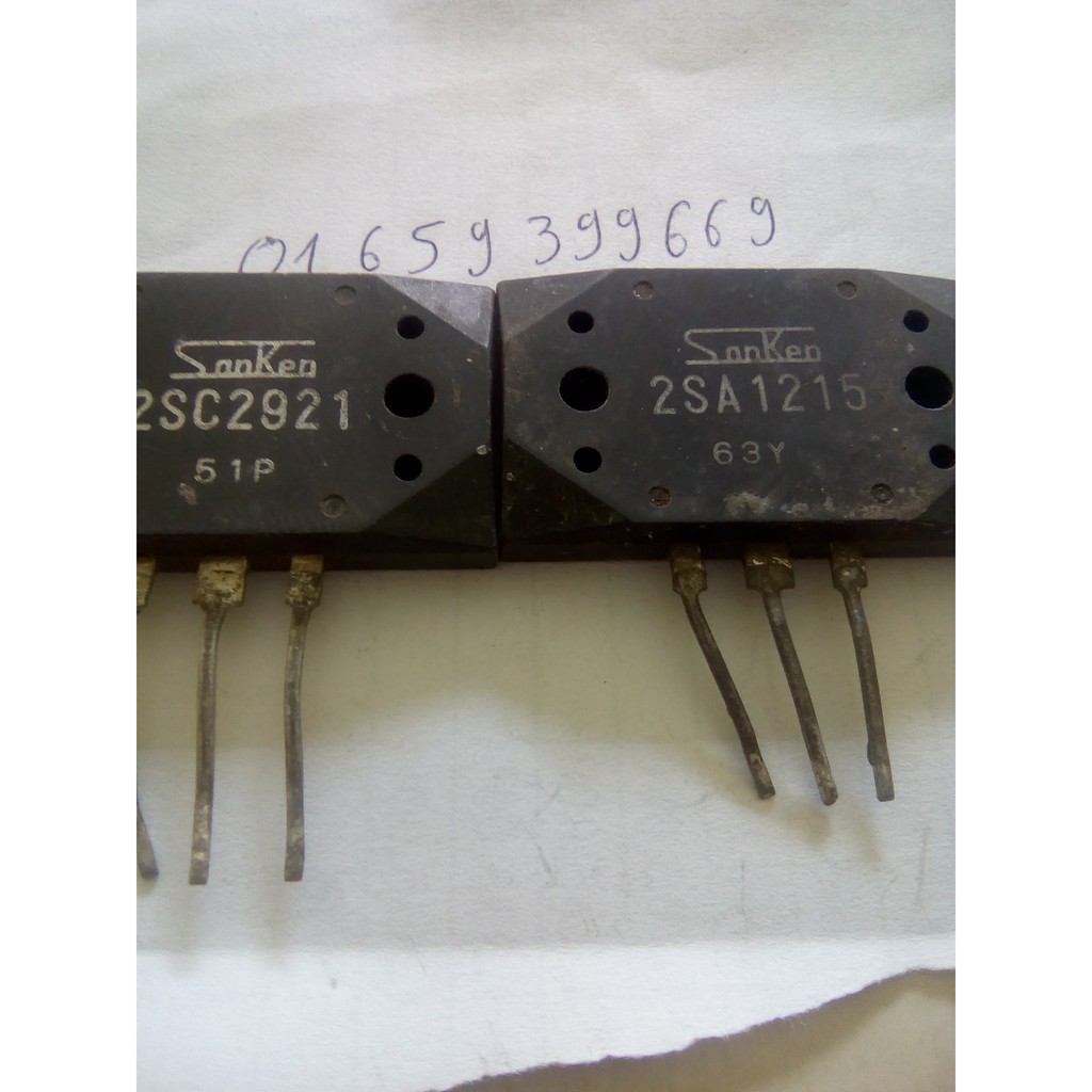 2SC2921 2SA1215 Cặp Transistor Sò Saken