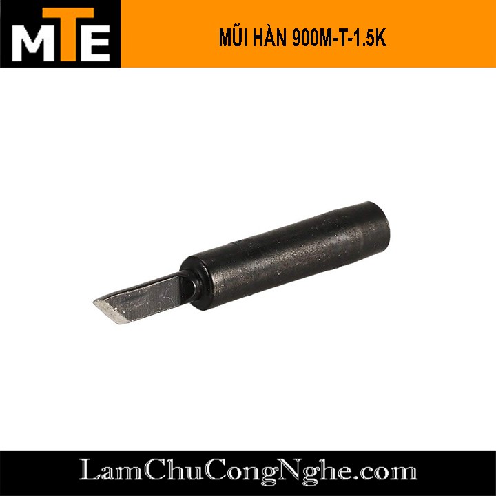 Mũi Hàn dao Hakko 900M-T-K đen (Loại tốt) Mũi hàn thiếc tương thích với mỏ hàn 907, 936...
