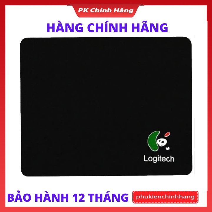 Lót Chuột, Pad Chuột, Bàn Di Chuột Vuông Logitech 22 x 18 cm, Chống Trơn Trượt Siêu Bền