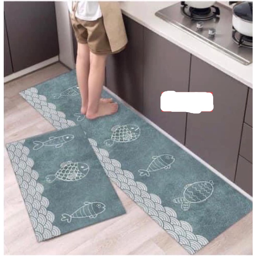 [Hàng trả order, không có dư] Set 2 tấm thảm
